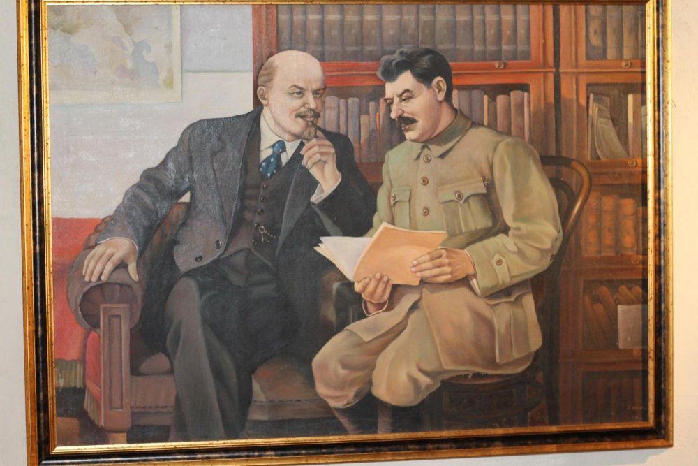 Ленин Сталин Дзержинский живопись