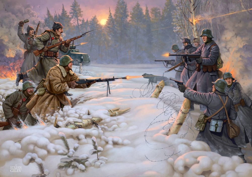 Финская армия советско финская война арты