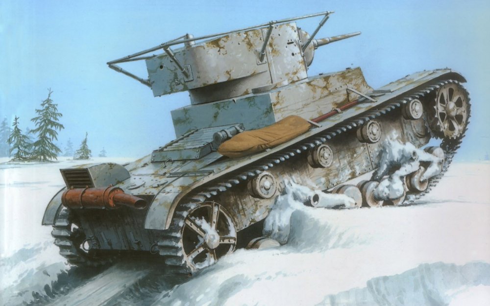 Т-26 танк СССР