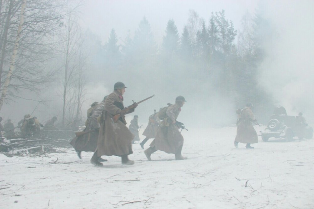 Советско финская война бои