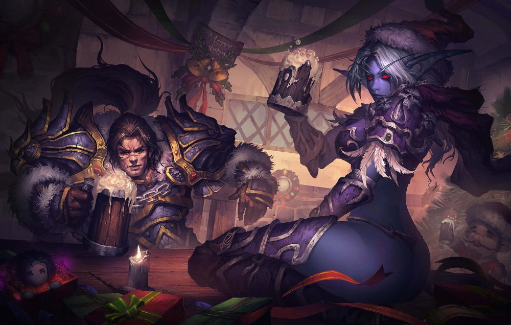 World of Warcraft Андуин и Сильвана