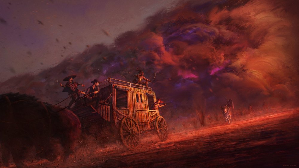 Steampunk Wild West арт