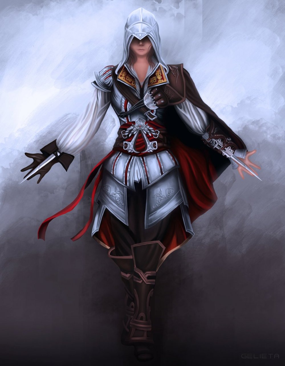 Assassins Creed женщина ассасин