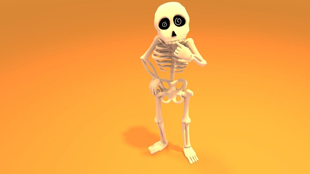 Мультик про скелетов