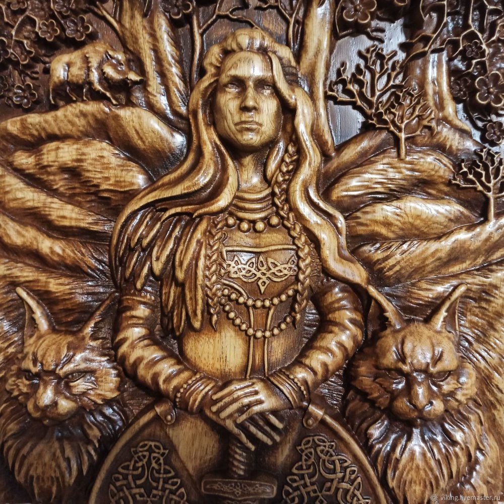 Богиня Фрейя в скандинавской мифологии