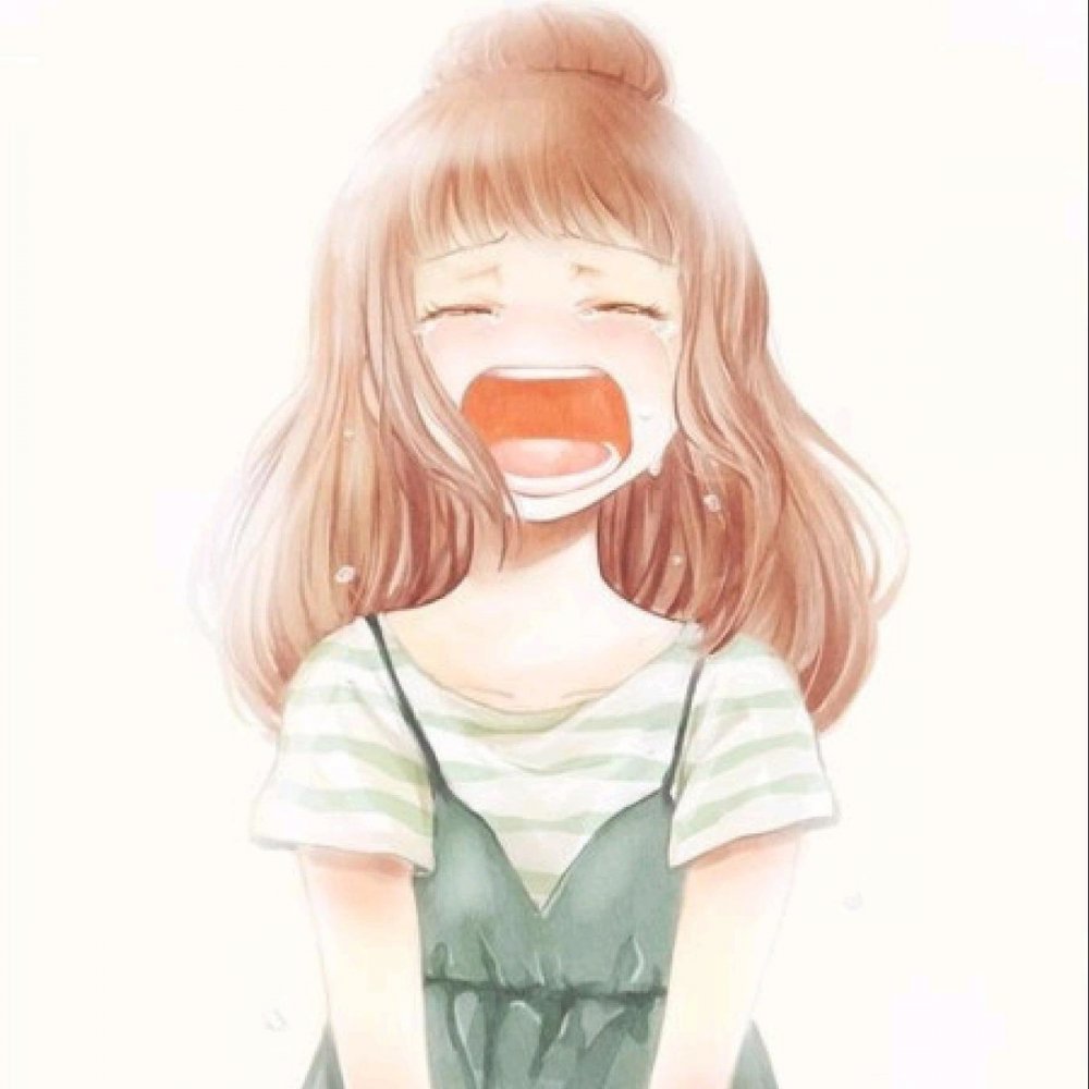 Плачущая девушка аниме