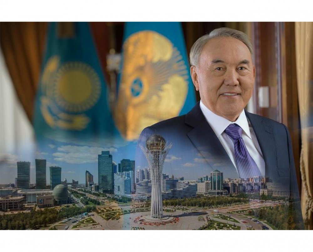 Фон казахский президент