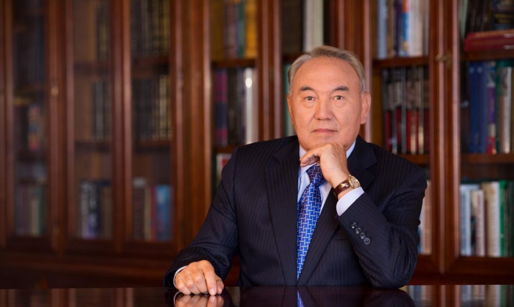 Назарбаев в Астане