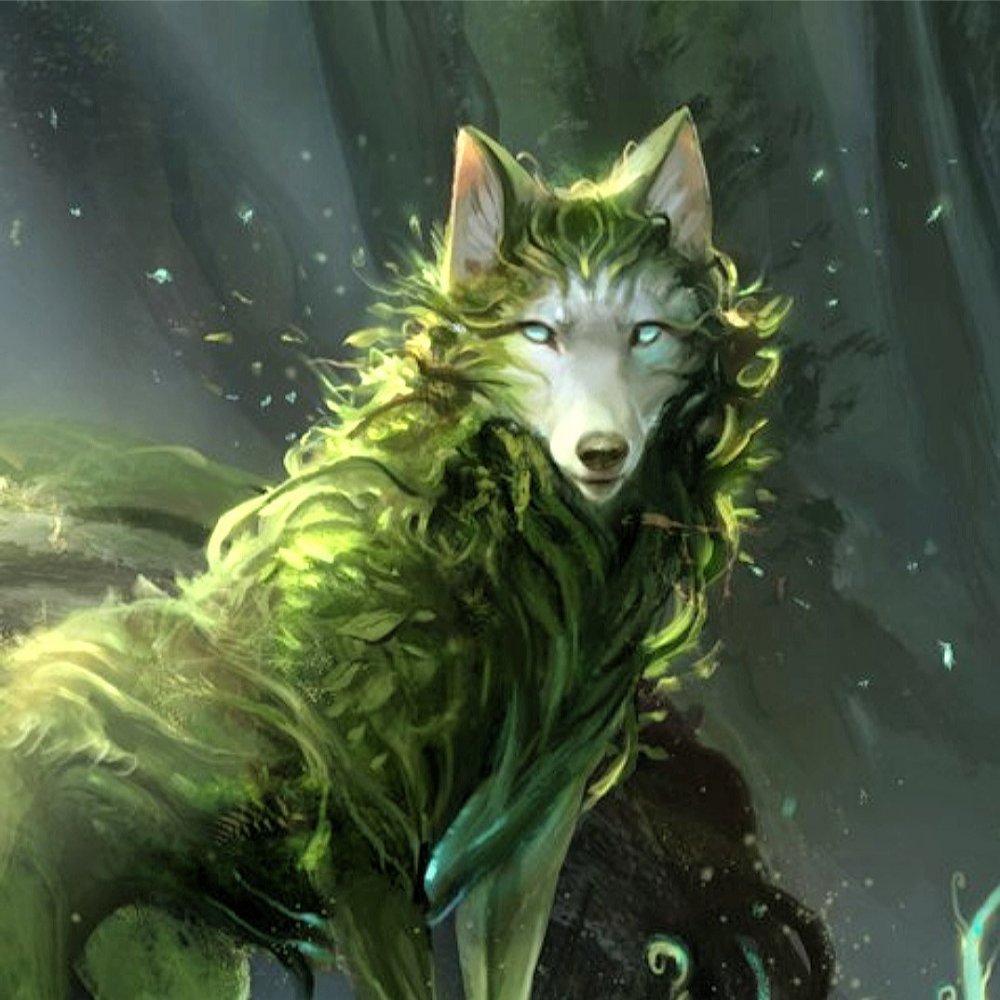 Зеленый волк