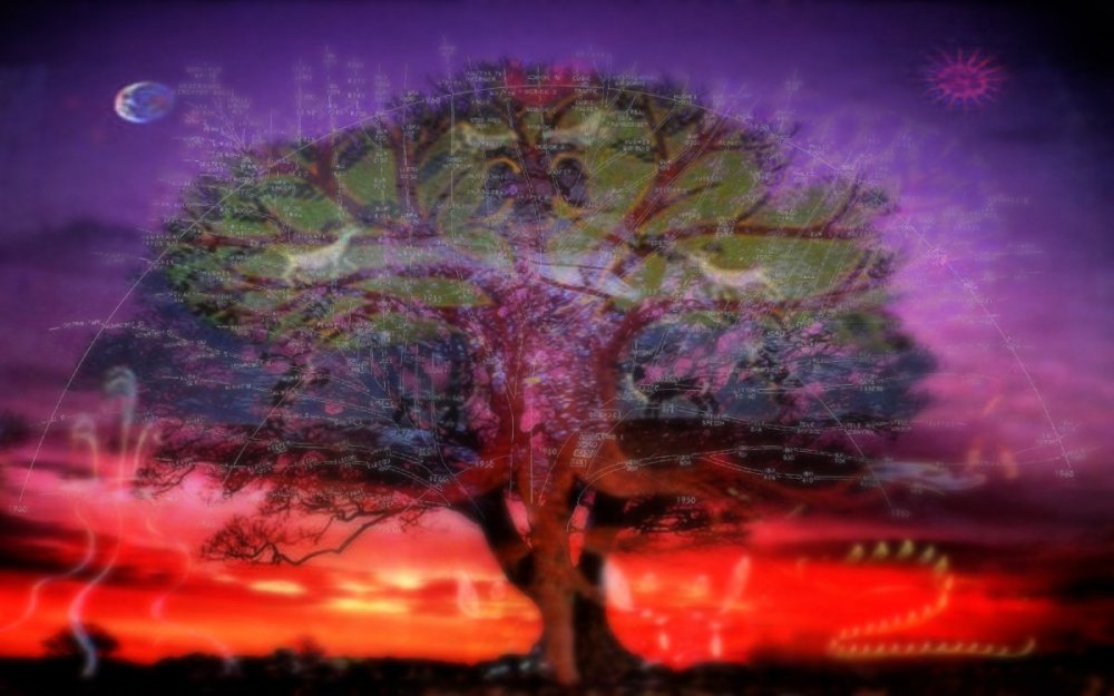 Мировое дерево арт