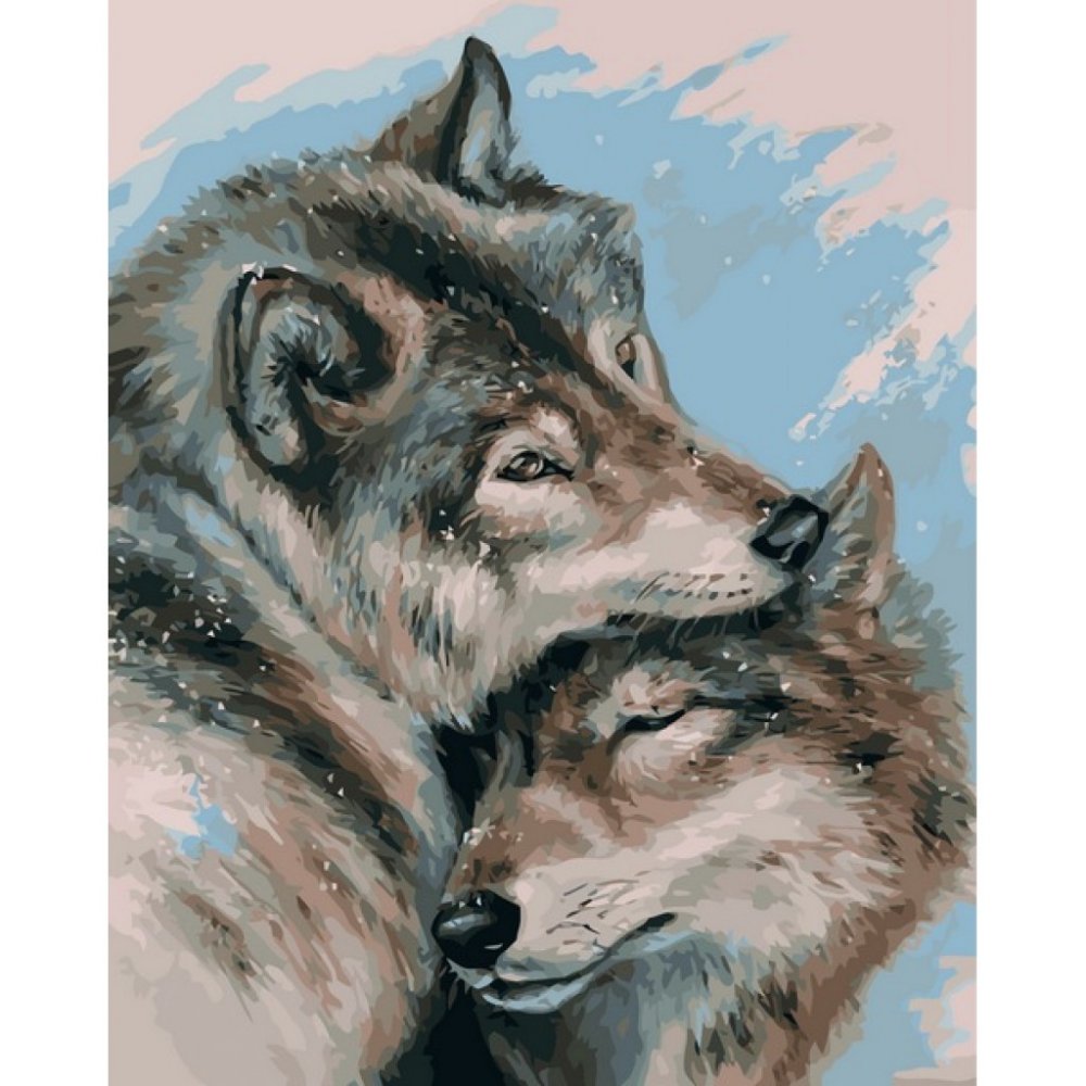 Юлия неприятель художник картины с волками