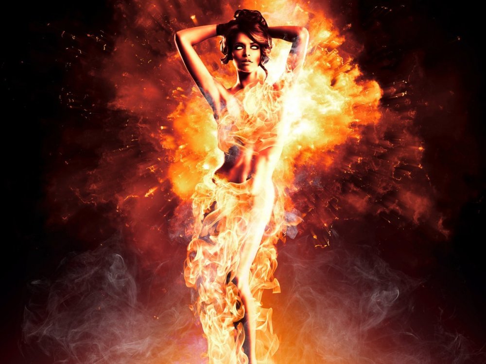 Женщина Огненный Телец