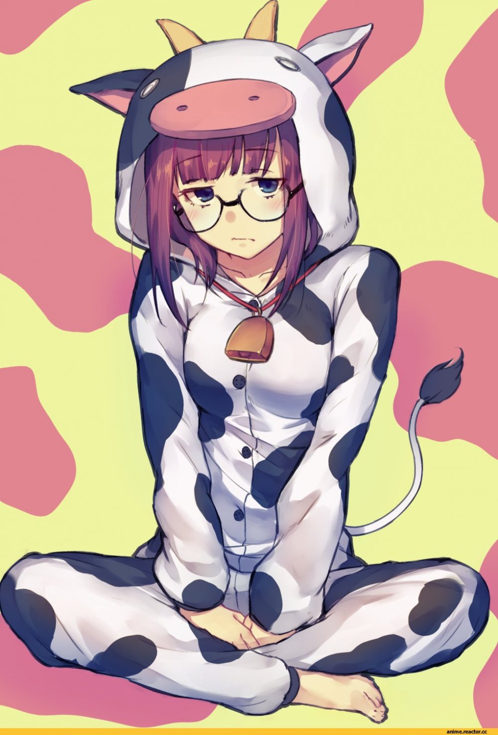 Аниме корова
