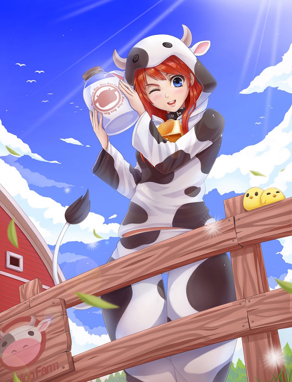Аниме дойная корова