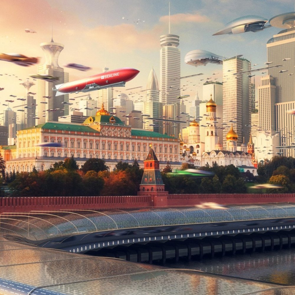 Москва Сити в 2030 году