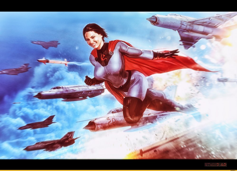 Soviet Superwoman арт