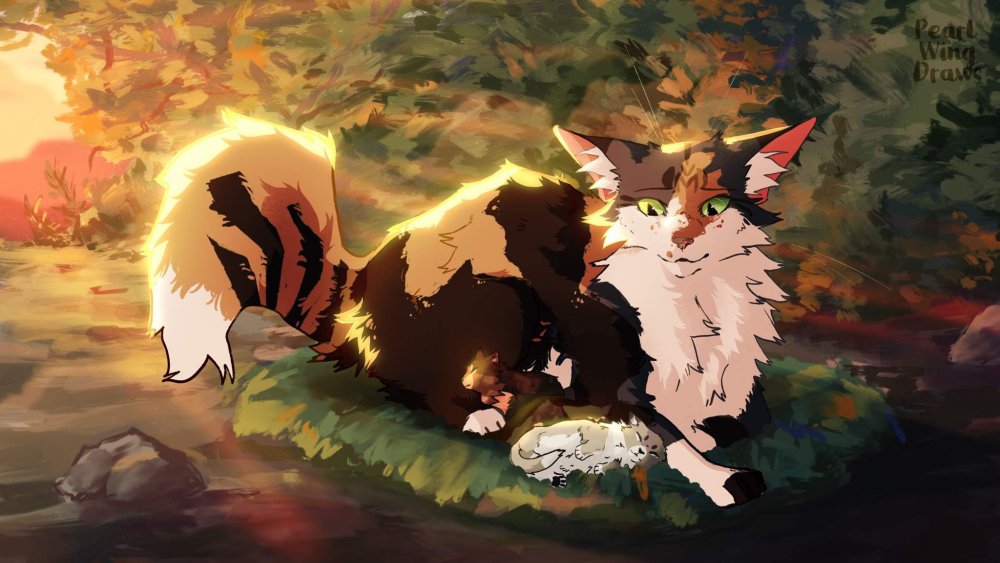 Коты Воители Остролистая и листопад