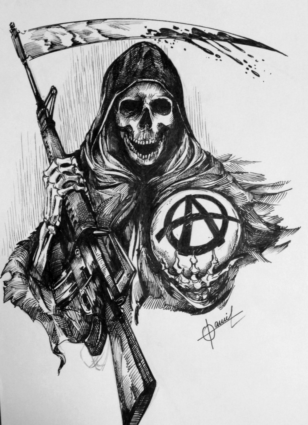 Рыцарь анархии арт