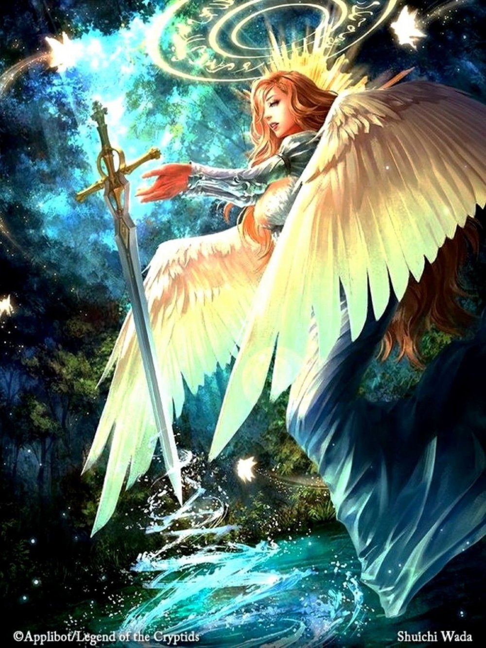 Legend of the cryptids Art ангел