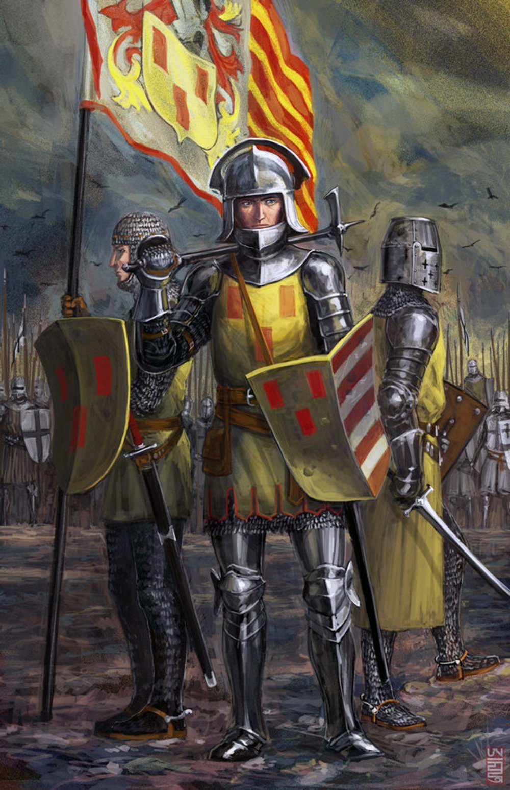 Medieval Art Рыцари