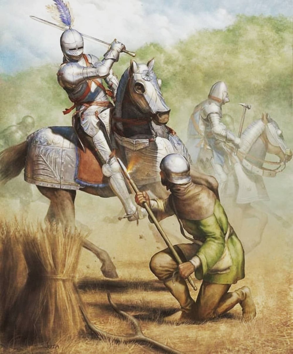 Копейщики средневековья армия