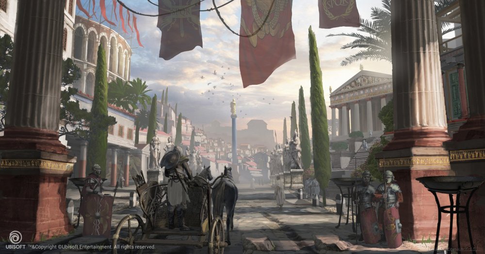 Assassins Creed Origins Клеопатра концепт