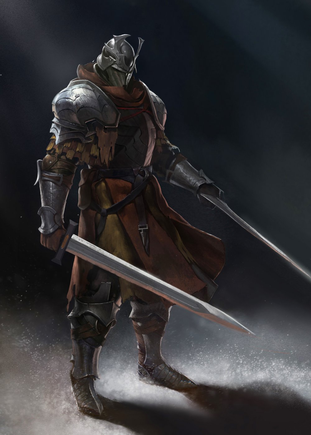Воин с двуручным мечом