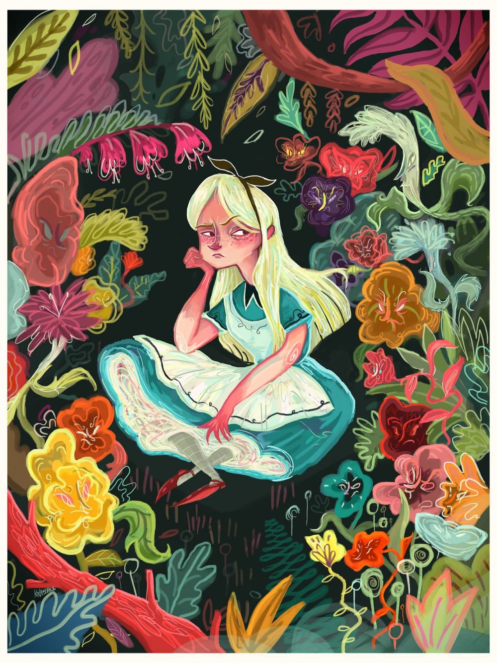 Alice in Wonderland иллюстрации