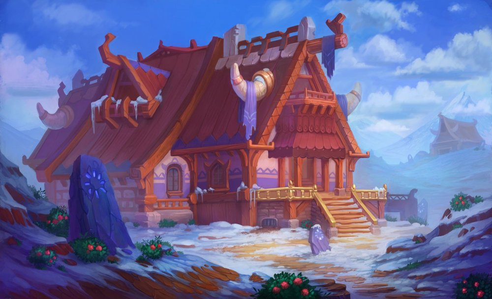 Дом викингов концепт