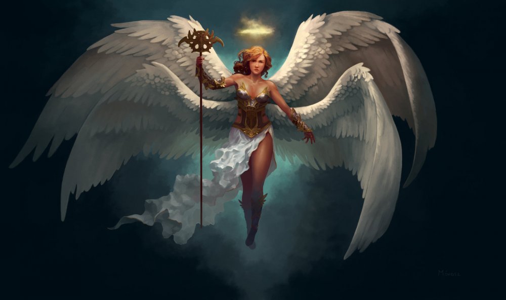 Ангел с четырьмя крыльями