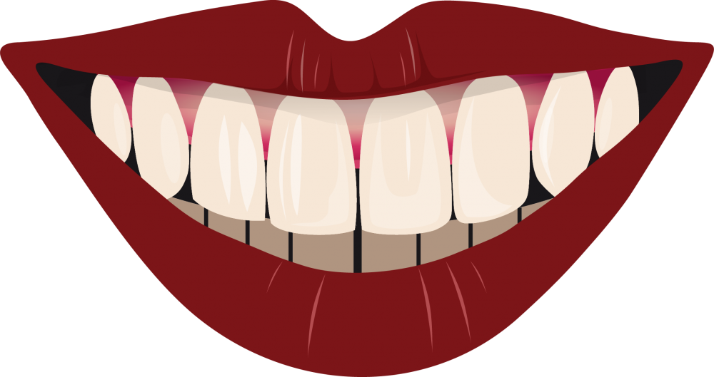 Зуб с листиком