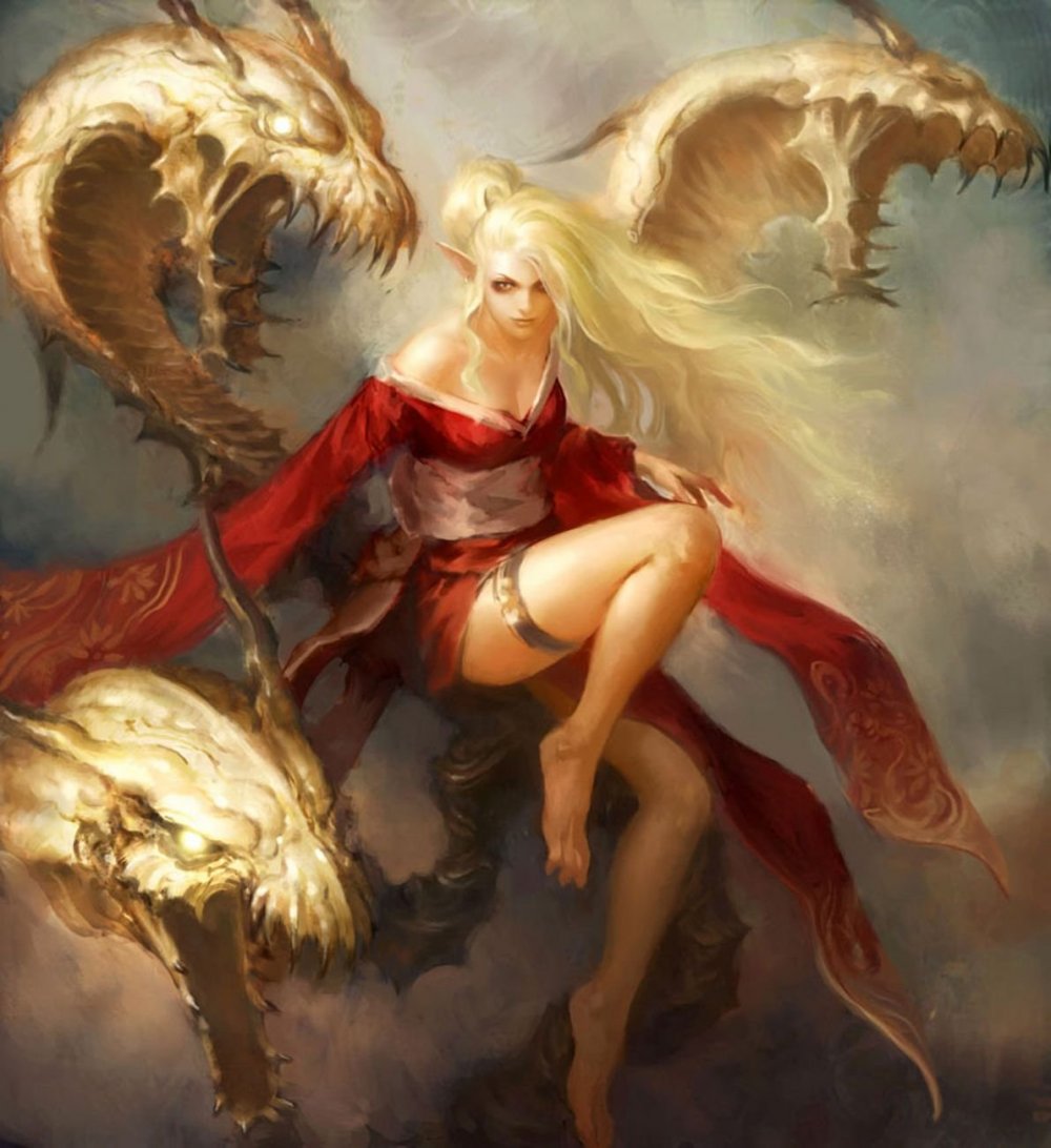 Льесса повелительница драконов