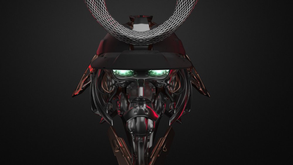 Cyberpunk 2077 маска самурая