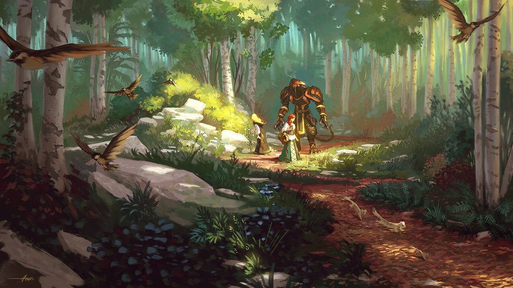 The Elder Scrolls 5 Skyrim Forest