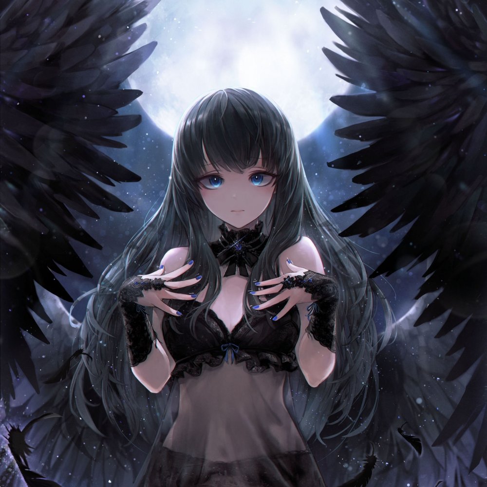 Аниме тёмный ангел Энджел