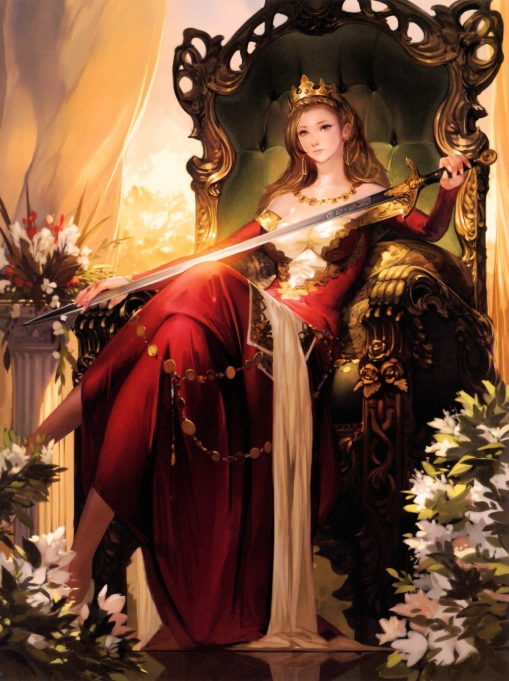 Императрица на троне