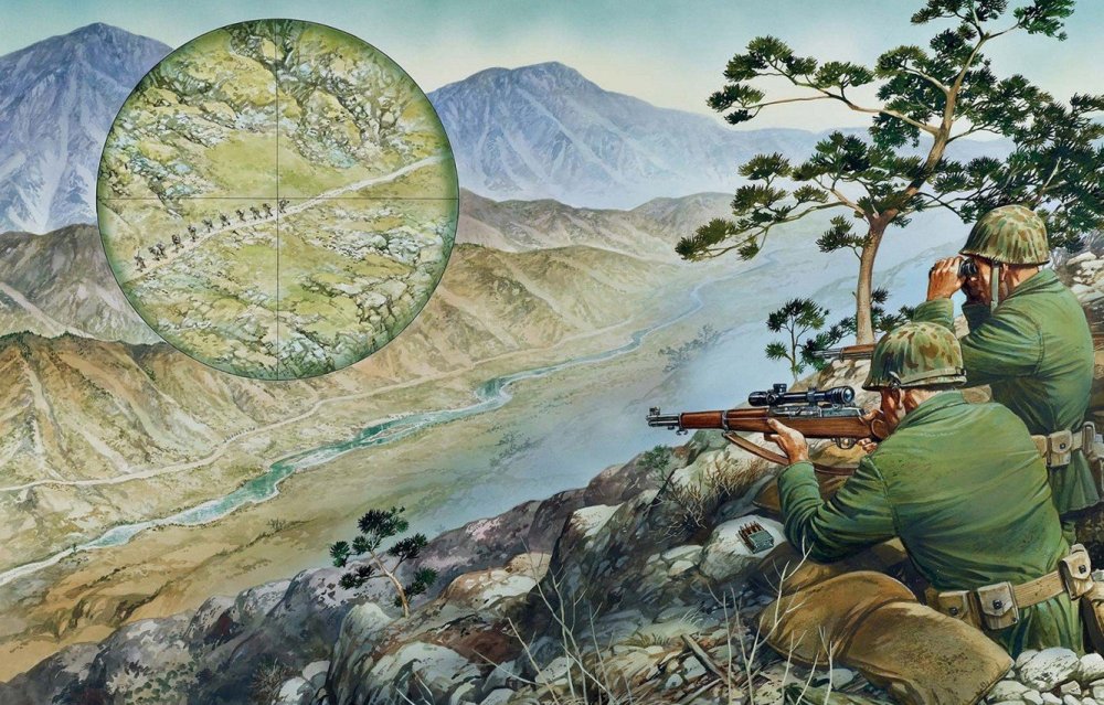 Советский снайпер Афганистан арт