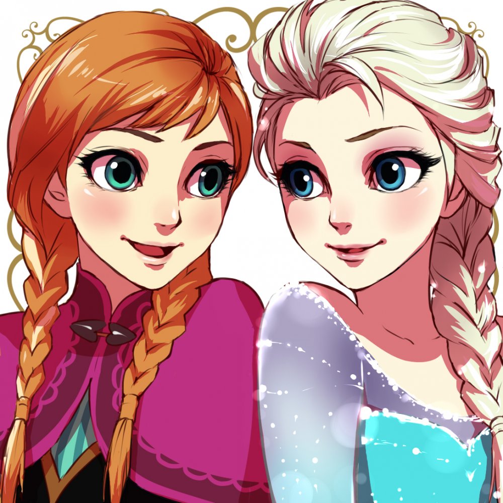 Принцесса Эльза и Анна