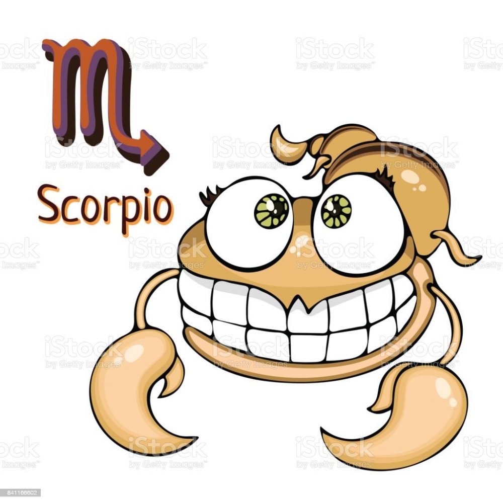 Знак зодиака Скорпион красивый арт
