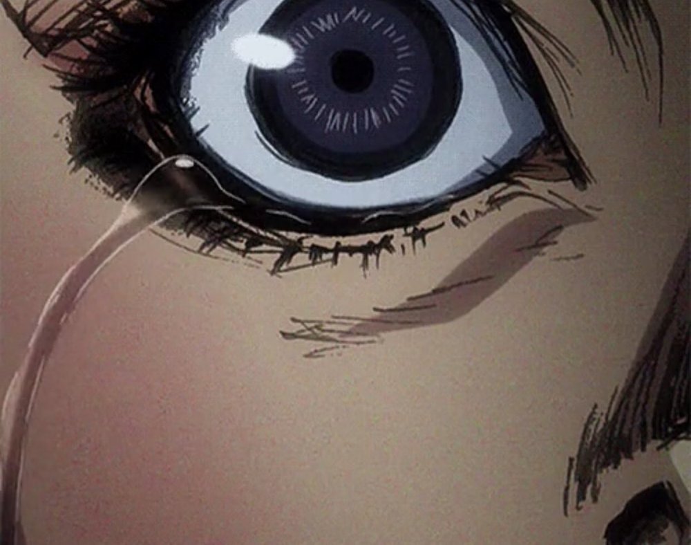 Испуганные глаза аниме
