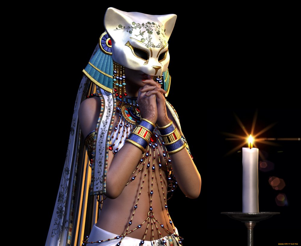 Баст богиня кошек Египта