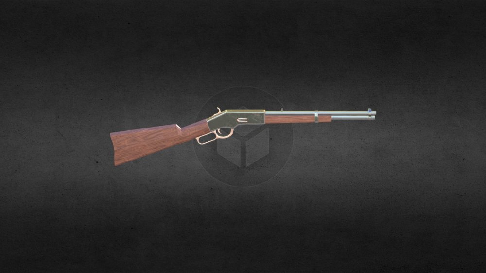 Winchester model 1873 3d