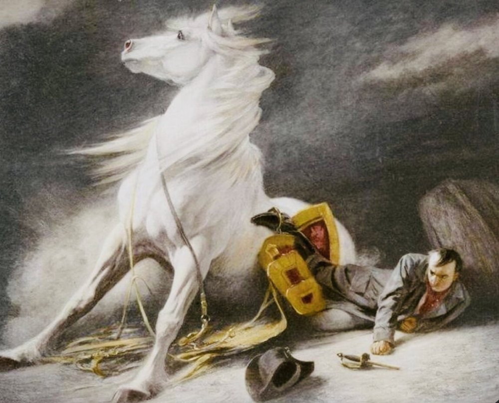 Жак Луи Давид Наполеон на перевале сен-Бернар