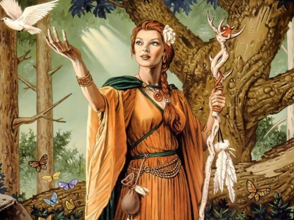 Славянская богиня Ягиня