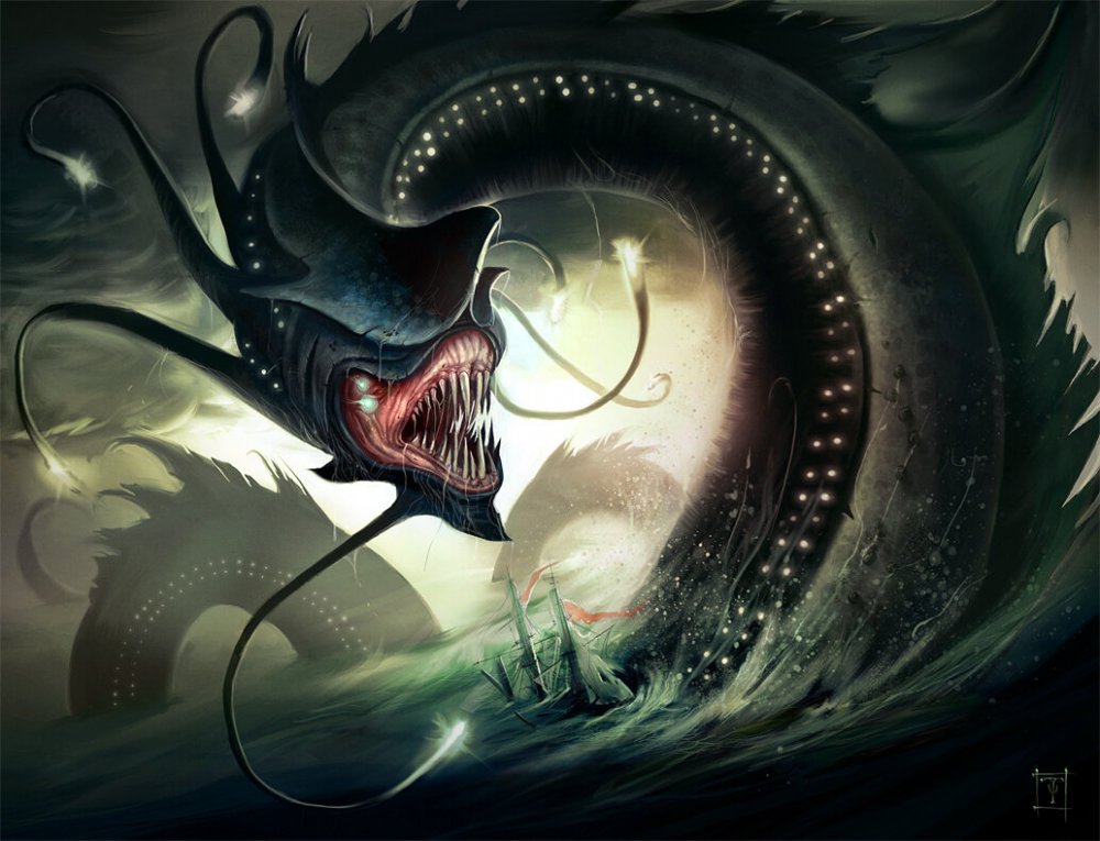 Дракон мифология Левиафан