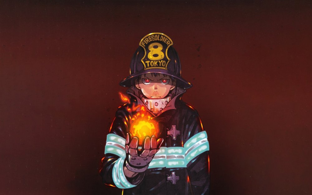 Пламенная бригада пожарных арты