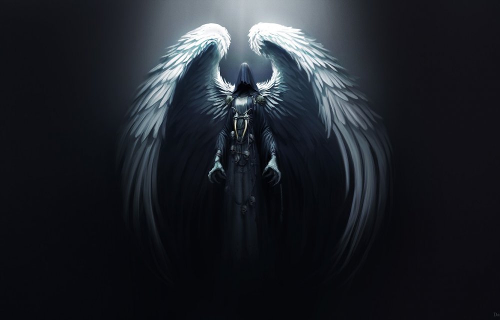 Темный ангел с мечом