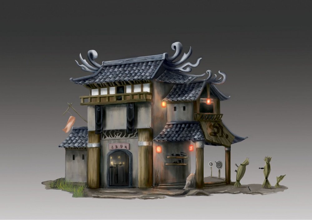 Китайский сказочный домик