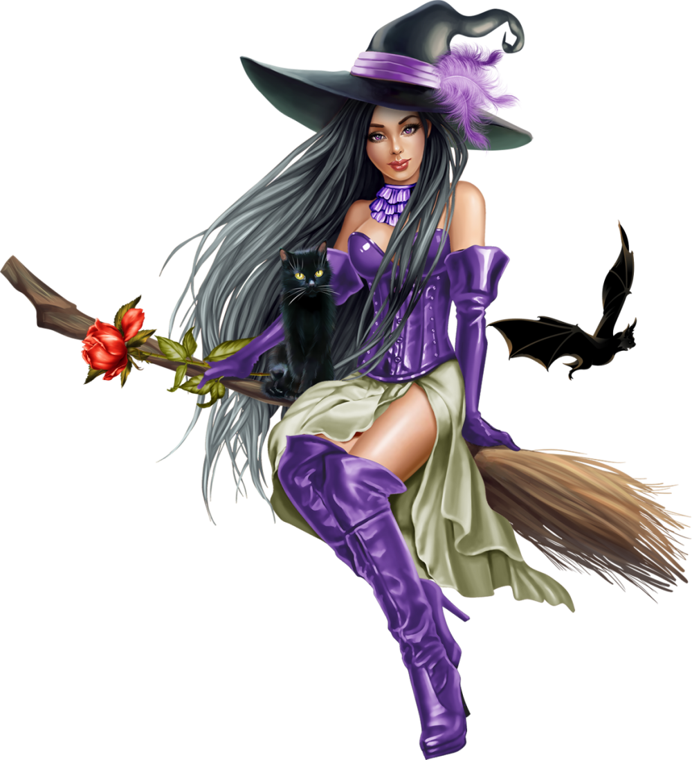 Красивая добрая ведьма