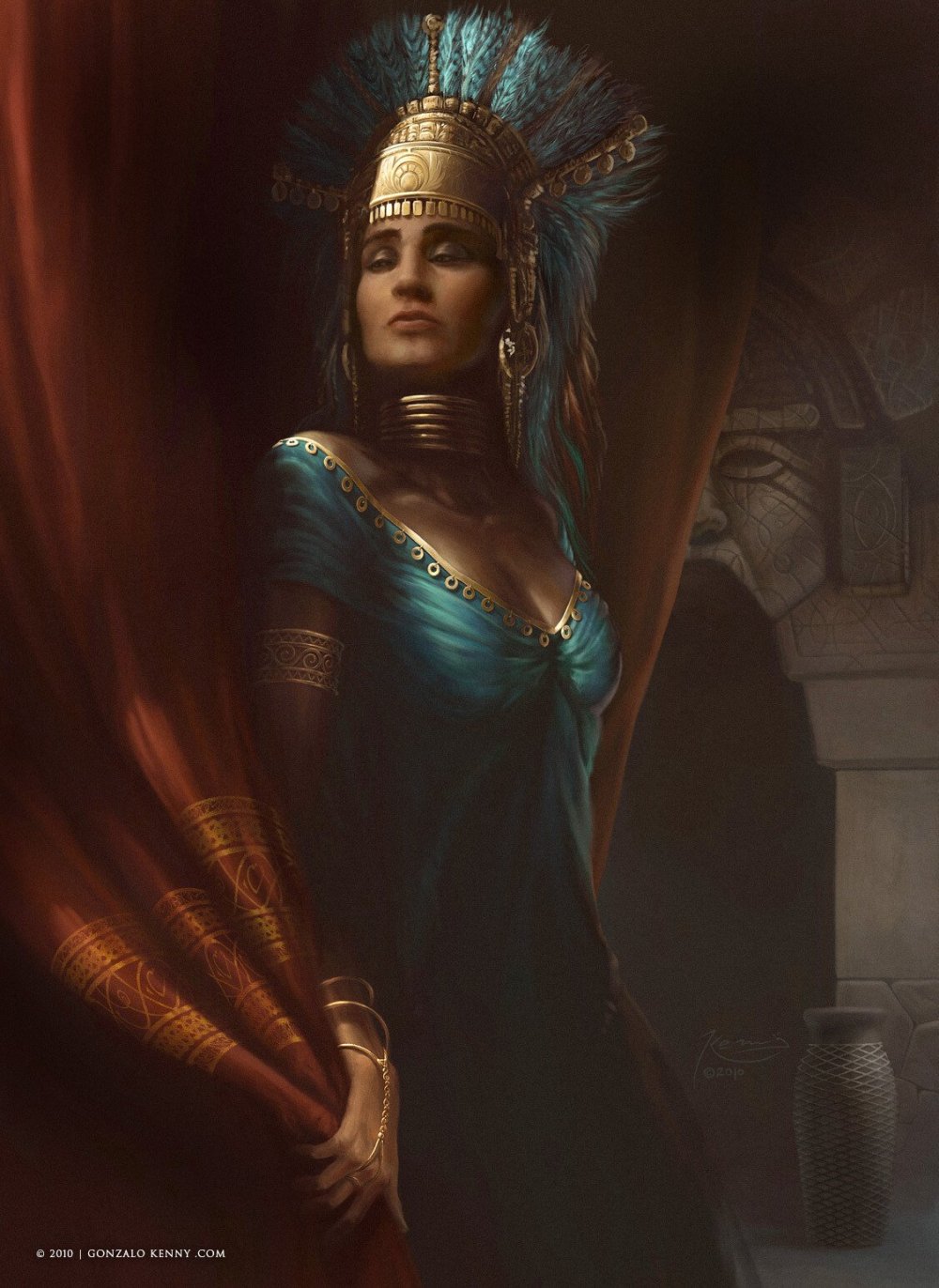 Царица Египта фэнтези